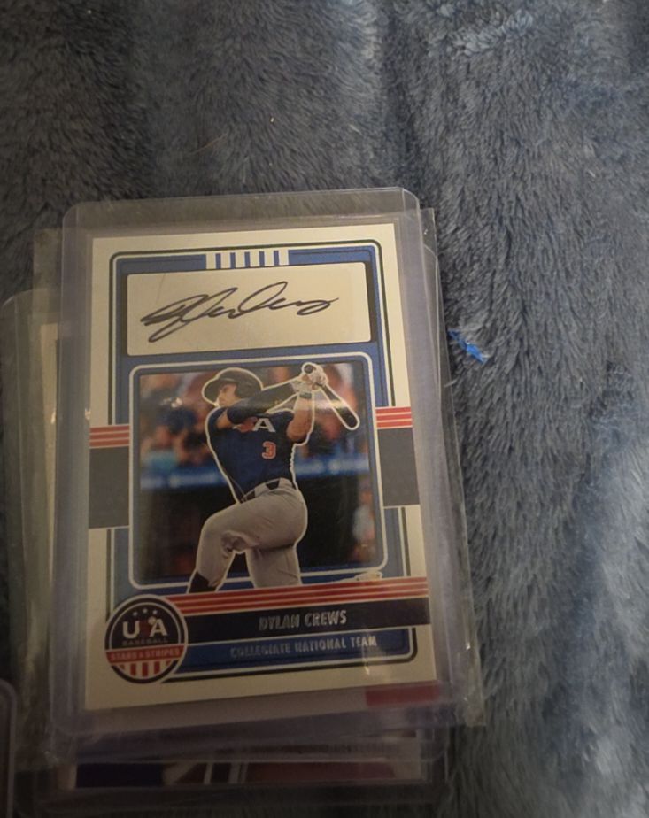 2023 Panini Stars & Stripes Collegiate National Team Signatures #CNTS-DC Dylan Crews — front