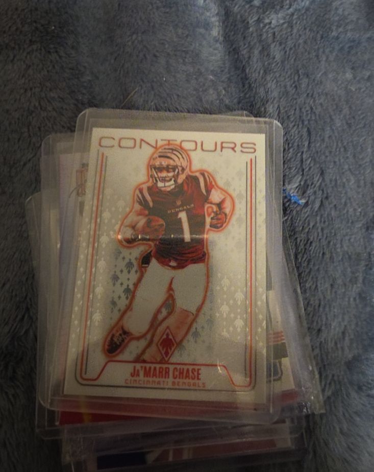 2024 Panini Phoenix Contours #CON-JCE Ja'Marr Chase — front