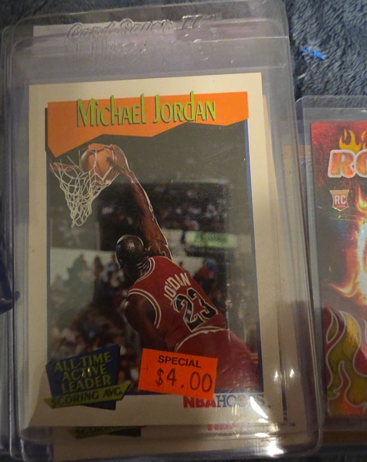 1989-90 NBA Hoops #21 Michael Jordan — front