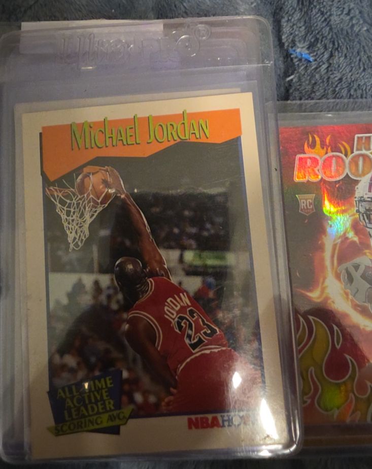 1991-92 NBA Hoops #536 Michael Jordan — front