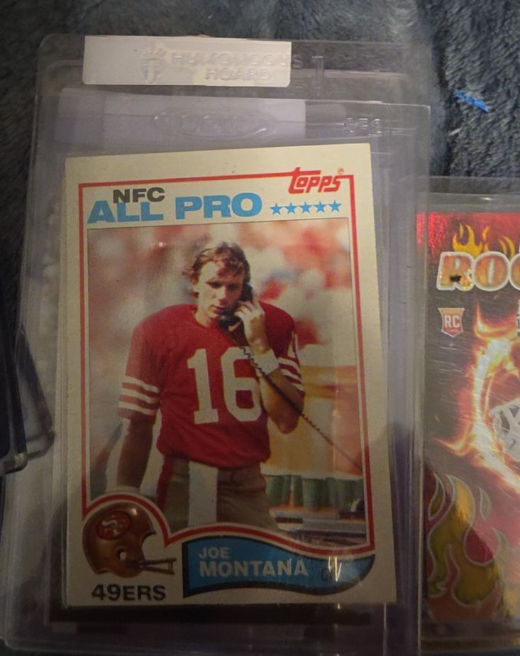 1982 Topps #488 Joe Montana — front