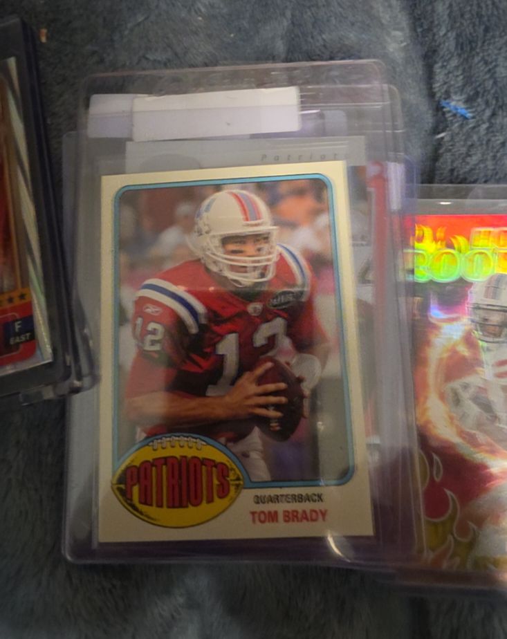 2001 Topps #320 Tom Brady — front