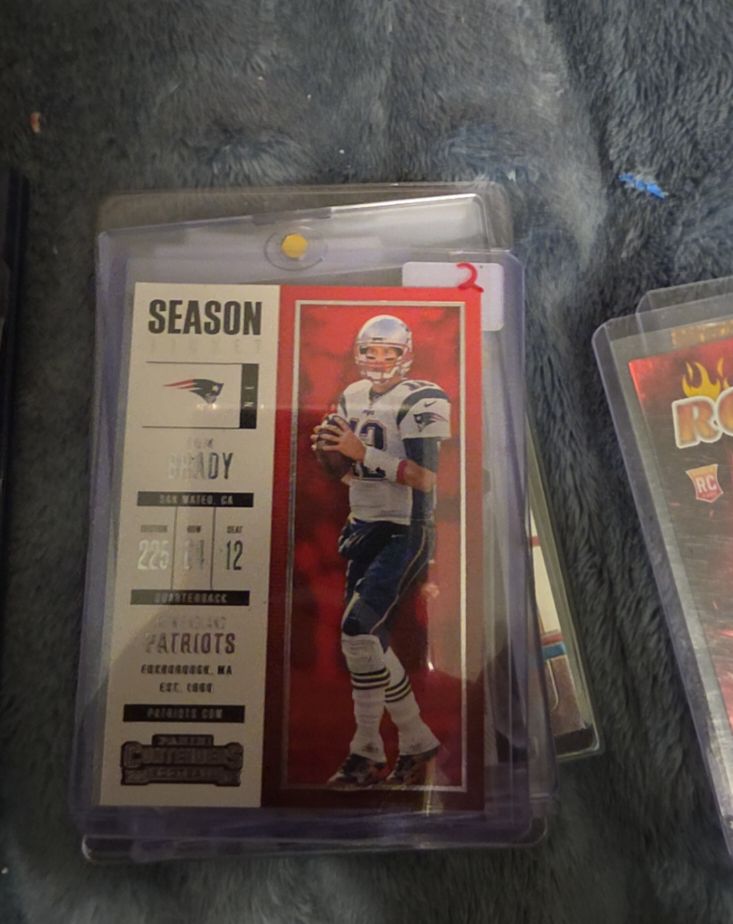2017 Panini Contenders #95 Tom Brady — front