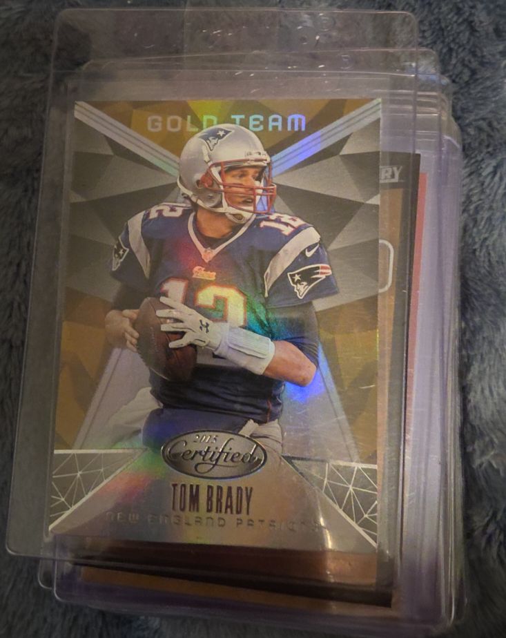 2015 Panini Certified Gold Team #GT1 Tom Brady — front