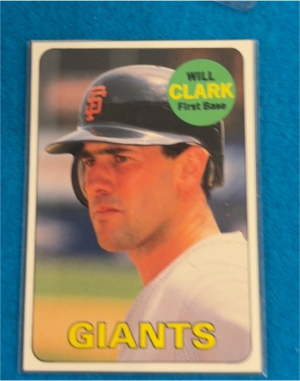 1990 Baseball Cards Magazine #BC4 Will Clark — front