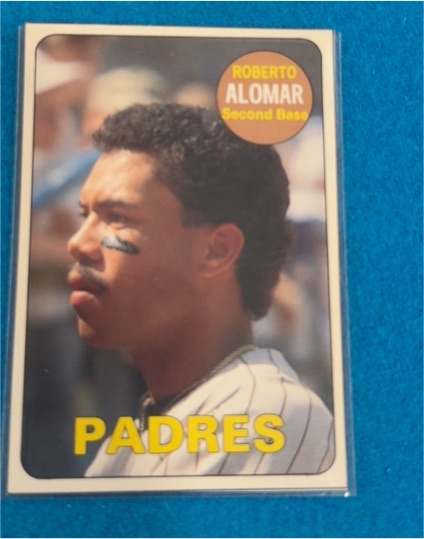 1990 Baseball Cards Magazine Repli-Cards #11 Roberto Alomar — front
