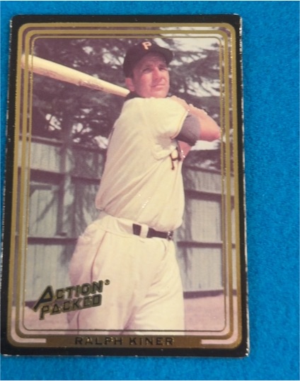 1992 Action Packed All-Star Gallery #5 Ralph Kiner — front