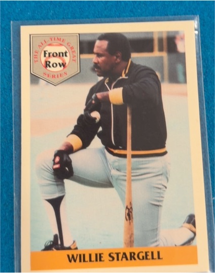 1992 Front Row All-Time Great Series Willie Stargell — front