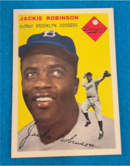 1994 Topps Archives The Ultimate 1954 Set #10 Jackie Robinson — front