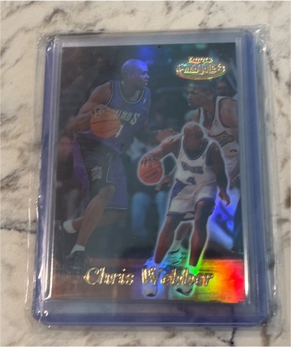 1999-00 Topps Gold Label #81 Chris Webber — front