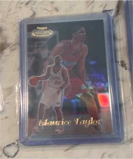 1999 Topps Gold Label Class 2 #34 Maurice Taylor — front