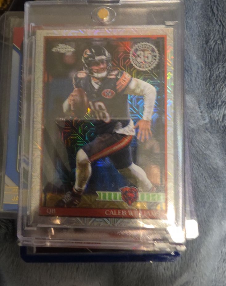 2026 Topps Chrome #91TC-18 Caleb Williams — front