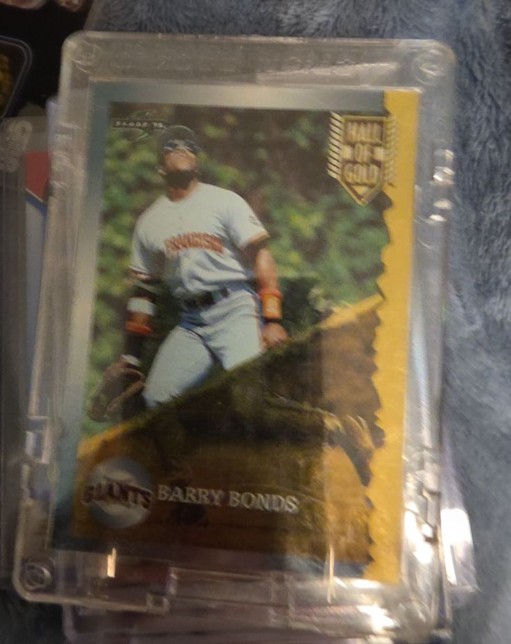1995 Score #HG16 Barry Bonds — front