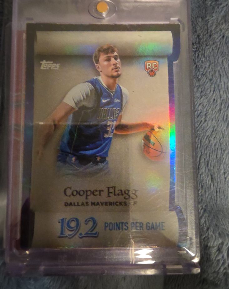 2025 Topps Holiday Making the Nice List #ML-1 Cooper Flagg — front