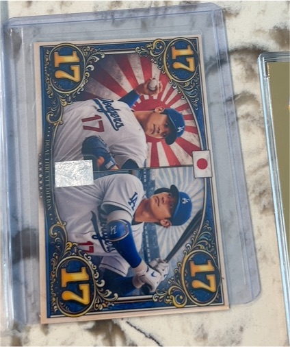 2025 Topps Flagship Collection #17 Shohei Ohtani / Roki Sasaki Dynamic Duo — front