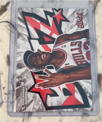 2022 SkyBox Metal Universe Champions Z-Force #Z-1 Michael Jordan — front