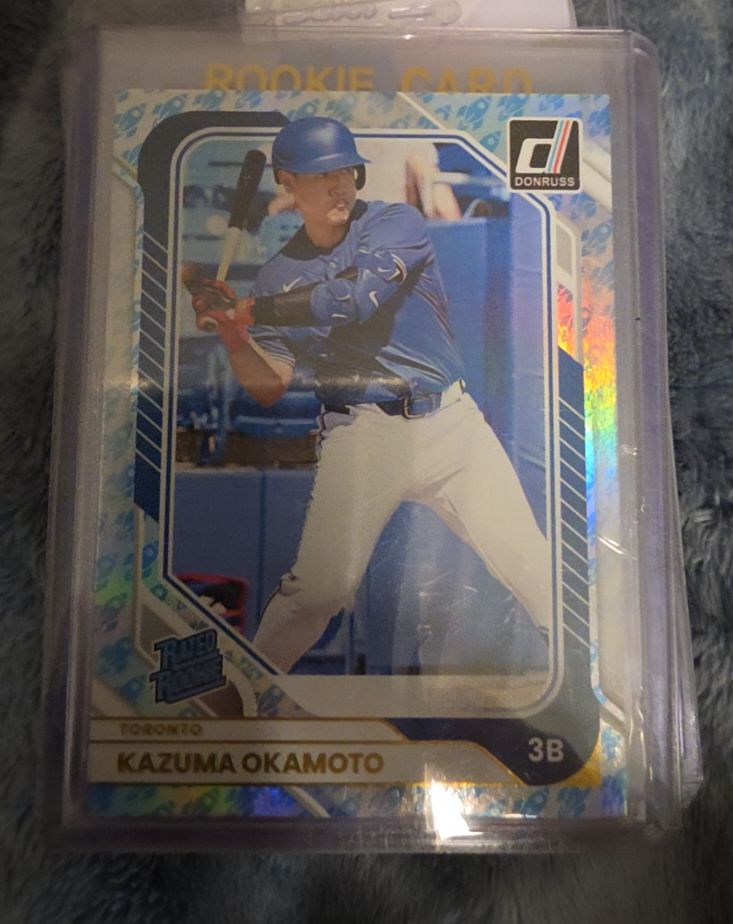 2026 Donruss #18 Kazuma Okamoto — front