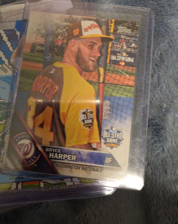 2016 Topps Update Series #US297 Bryce Harper — front