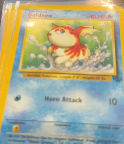 1999 Pokémon #53 Goldeen — front