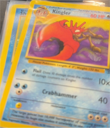 2000 Pokémon #38 Kingler — front