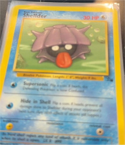 1999 Pokémon #54 Shellder — front