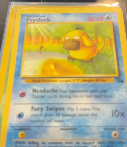 2000 Pokémon #53 Psyduck — front