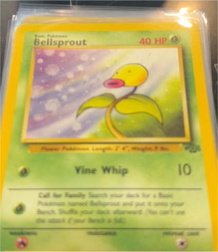 1999 Pokémon #49 Bellsprout — front