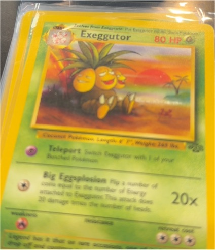 1999 Pokémon Jungle #35 Exeggutor — front