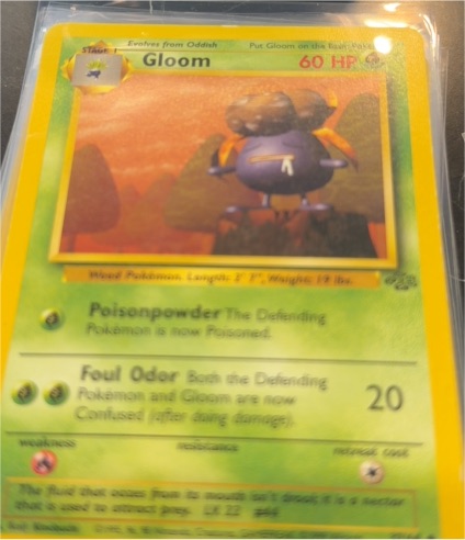 1999 Pokémon Jungle #37 Gloom — front