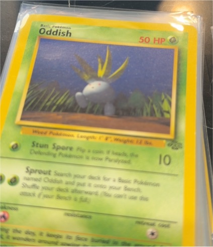 1999 Pokémon Jungle #58 Oddish — front