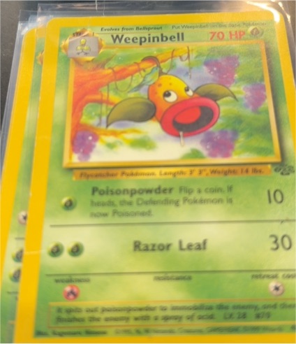 1999 Pokémon #48 Weepinbell — front