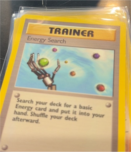 1999 Pokémon #59 Energy Search — front