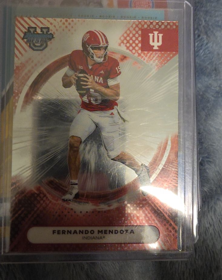 2025 Topps Bowman's Best University #16 Fernando Mendoza — front