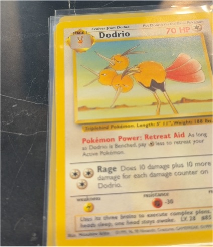 1999 Pokémon Jungle #34 Dodrio — front