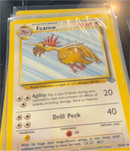 2000 Pokémon Base Set 2 #41 Fearow — front