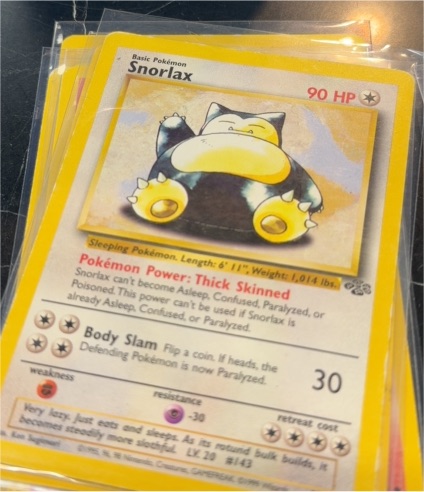 1999 Pokémon Jungle #27 Snorlax — front