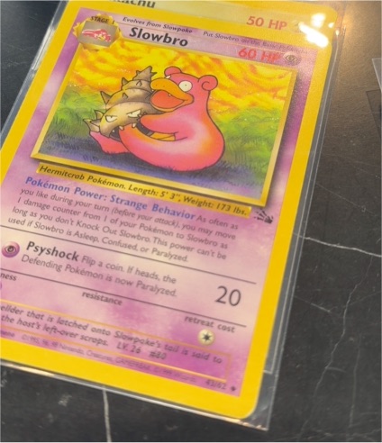 1999 Pokémon #43 Slowbro — front