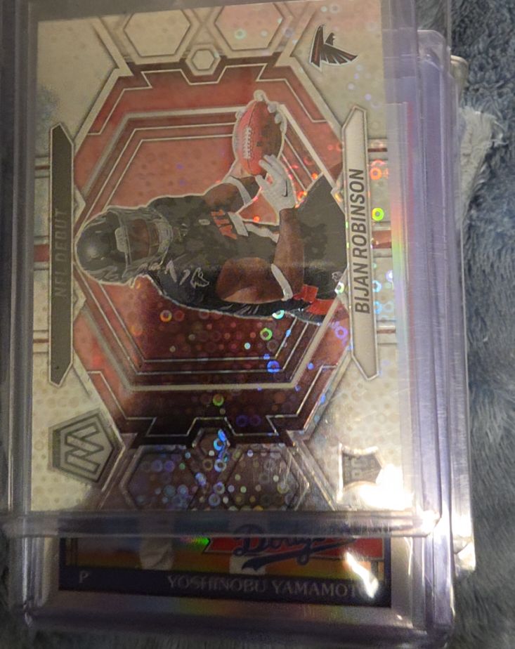 2023 Panini Mosaic #ND-9 Bijan Robinson — front