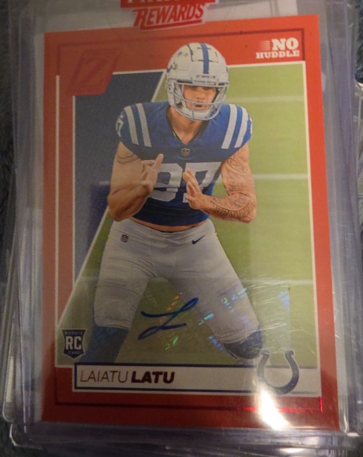 2024 Panini Zenith #167 Laiatu Latu — front