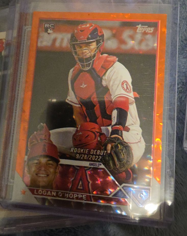 2023 Topps Update Series #US93 Logan O'Hoppe — front