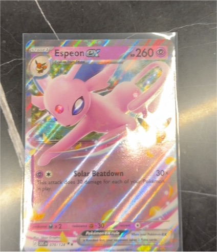 2026 Pokémon 30th Celebration #070 Espeon ex — front