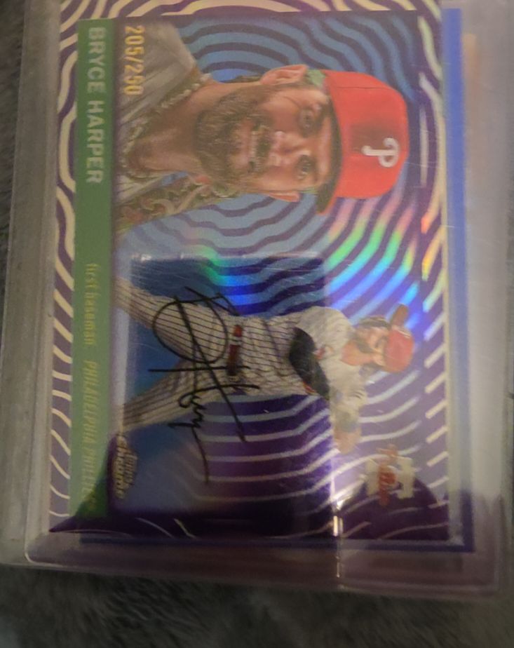 2025 Topps Chrome Platinum Anniversary #135 Bryce Harper — front