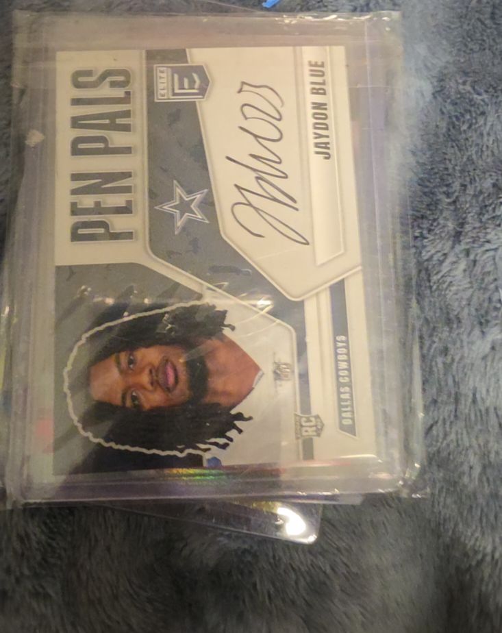 2025 Panini Donruss Elite Pen Pals #PP-JBL Jaydon Blue — front