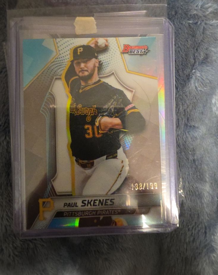 2025 Topps Bowman's Best #40 Paul Skenes — front