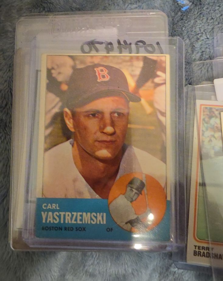 1963 Topps #115 Carl Yastrzemski — front