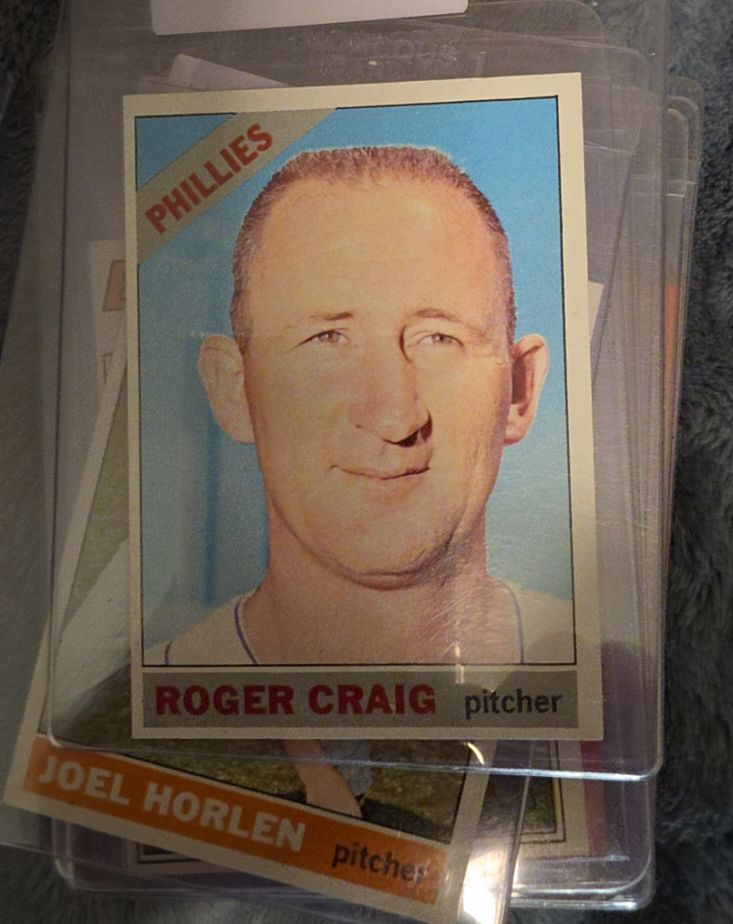 1966 Topps #543 Roger Craig — front
