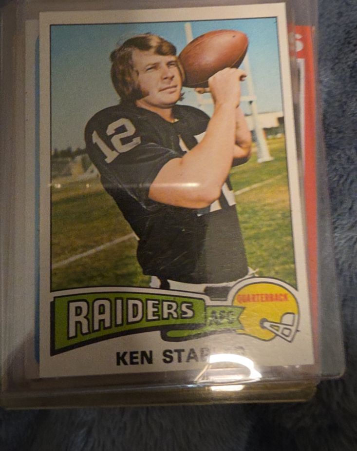 1975 Topps #380 Ken Stabler — front