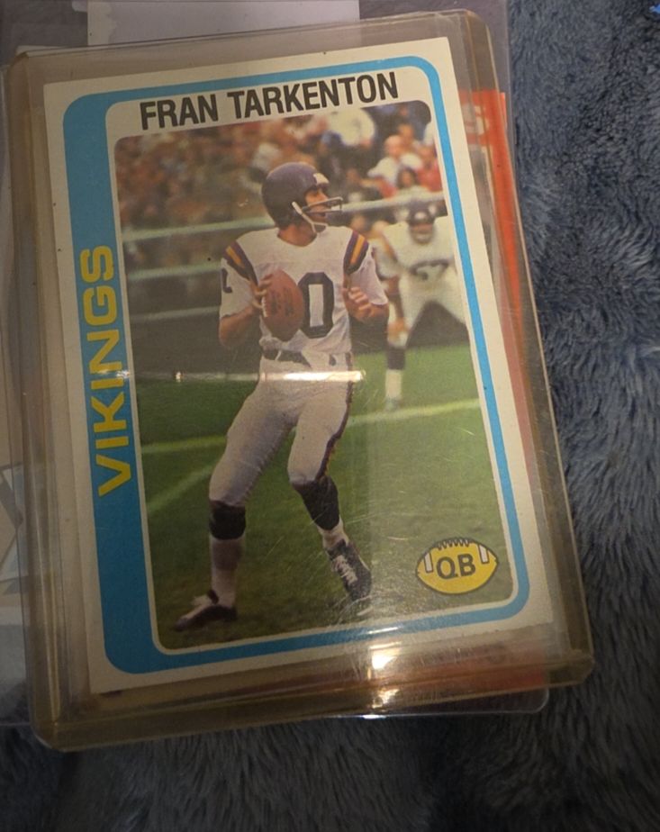 1978 Topps #100 Fran Tarkenton — front