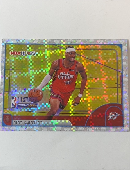 2025 Topps NBA Hoops #286 Shai Gilgeous-Alexander — front