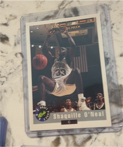 1992 Classic Draft Picks #1 Shaquille O'Neal — front